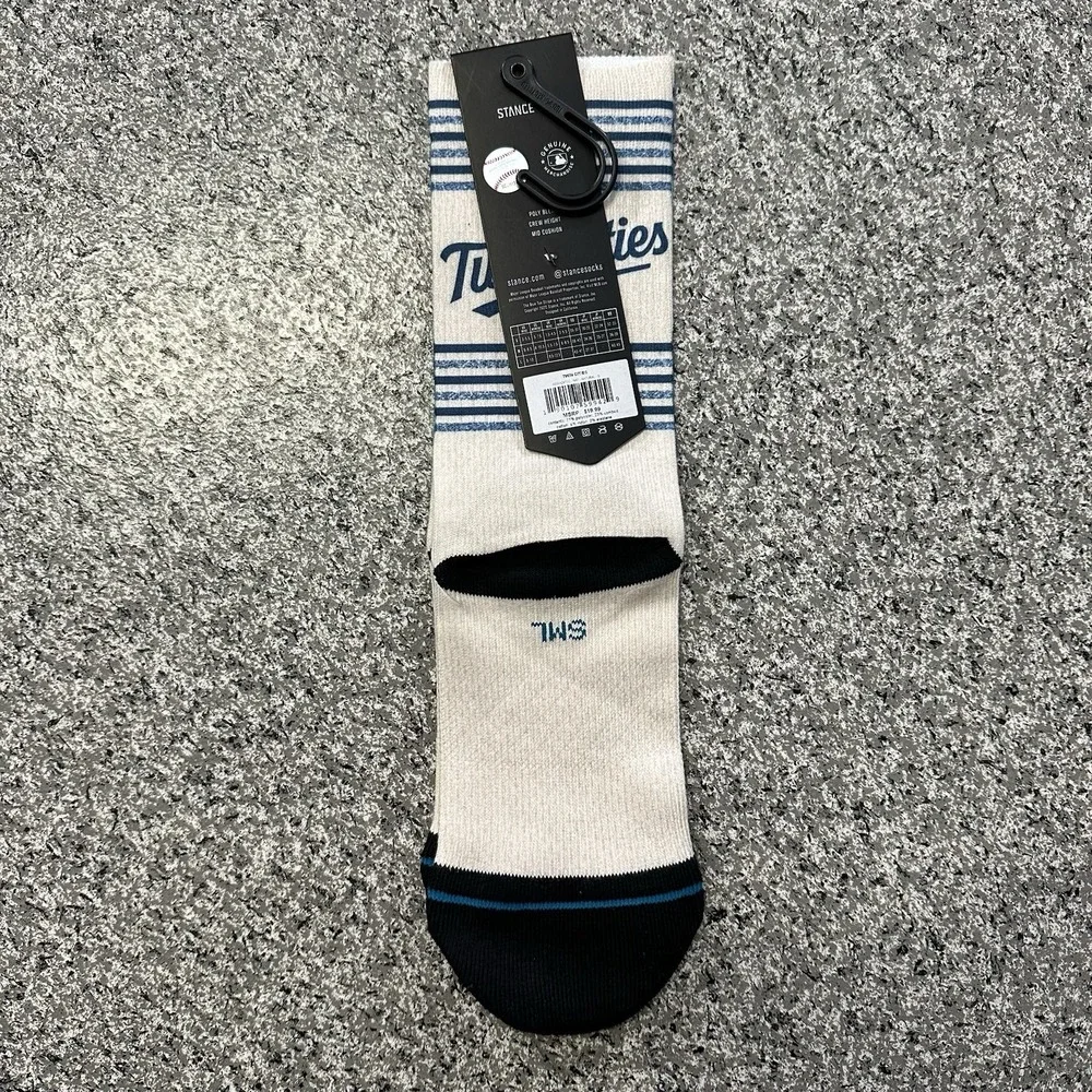 Stance Socks Youth Boys Size 3-5.5 MLB Minnesota Twin Cities Crew